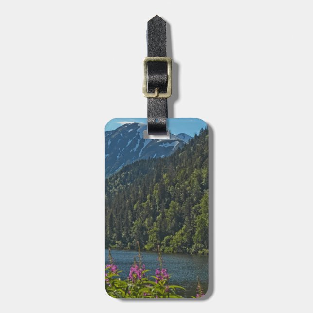 Auf dem Weg nach Seward Alaska Easy ID Personal Gepäckanhänger (Vorderseite vertikal)