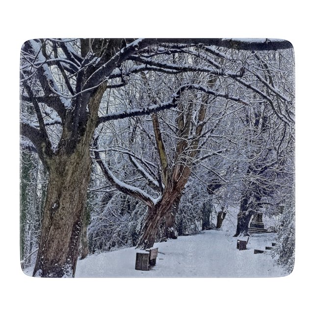 Auf dem Weg Schneidebrett (Vorderseite)