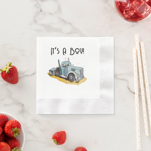 Auf dem Weg Serviette (Beispiel)