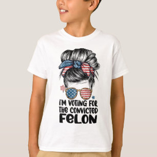 Auf dem Weg, um für einen Verbrecher zu stimmen Lu T-Shirt