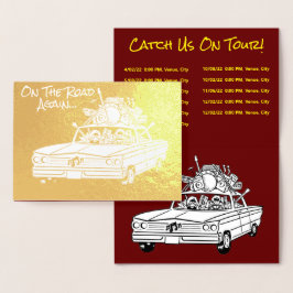 Auf dem Weg wieder Foil Card Folienkarte