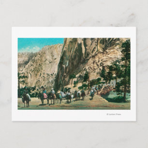 Auf dem Weg zu den Nevada Wasserfällen, Gletscher  Postkarte