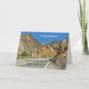 Auf dem Weg zu höherer Bildung; Uni Karte