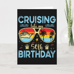 Auf dem Weg zu meinem 50. Geburtstag - 50. Geburts Karte