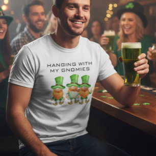 Auf dem Weg zu meinen Gnomies Funny St. Patrick's T-Shirt