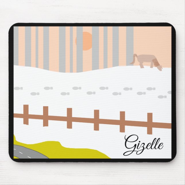 Auf dem Weg zu Sioux Falls Mousepad (Vorne)