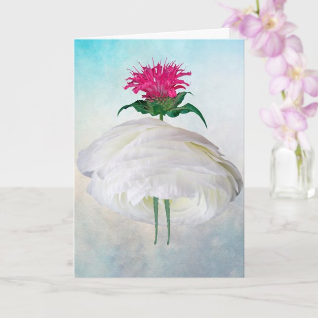 Auf dem Weg zum Ball Karte (Orchidee)