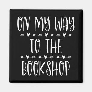 Auf dem Weg zum Buchladen Magnet