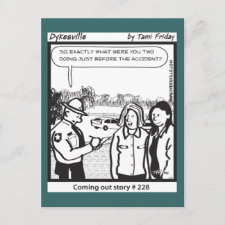 Auf dem Weg zum Hwy Postkarte