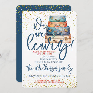 Auf dem Weg zum Party Einladung