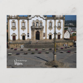 Auf dem Weg zur Kirche Viseu Portugal Postkarte