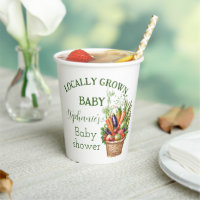 Auf dem Wochenmarkt frisch geerntete Babyparty