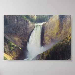 Auf dem Yellowstone River Poster