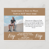 Auf dem Zaun Real Anwesen Postkarten Flyer