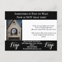 Auf dem Zaun Real Anwesen Postkarten Flyer