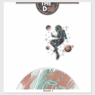 Auf den Dai News Stickers Aufkleber