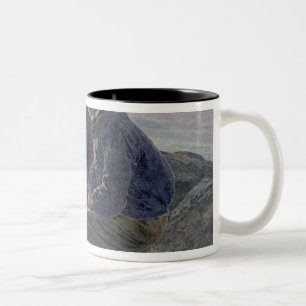 Auf den Felsen bei Fiskebackskil, 1905-6 Zweifarbige Tasse