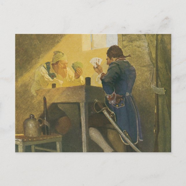 Auf den Karten in Cluny's Cage von NC Wyeth (Vorderseite)