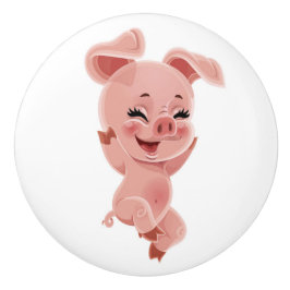 Auf den Knochen der Keramik des landwirtschaftlich Keramikknauf