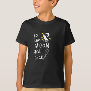 Auf den Mond und zurück T-Shirt
