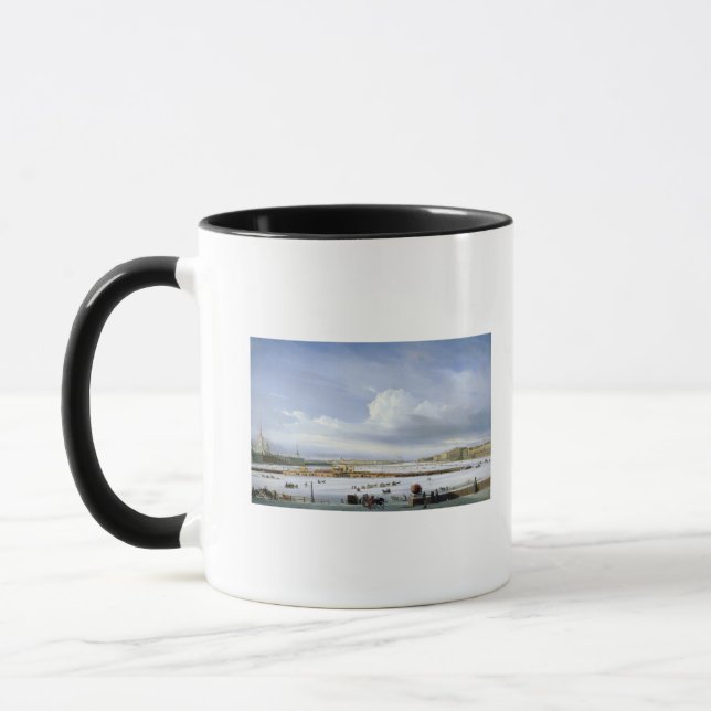 Auf den Neva fahren, 1854 Tasse (Links)