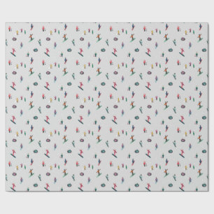 Auf den Pisten Geschenkpapier