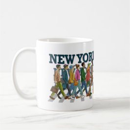 Auf den Sidewalks in New York Kaffeetasse