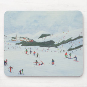 Auf den Steigungen 1995 Mousepad