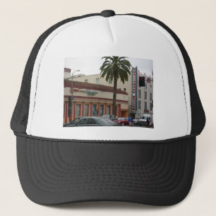 Auf den Straßen des Hollywood Boulevard Truckerkappe