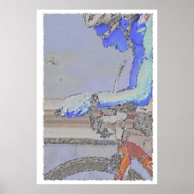 Auf der Aero-Bars-Malerei Poster (Vorne)