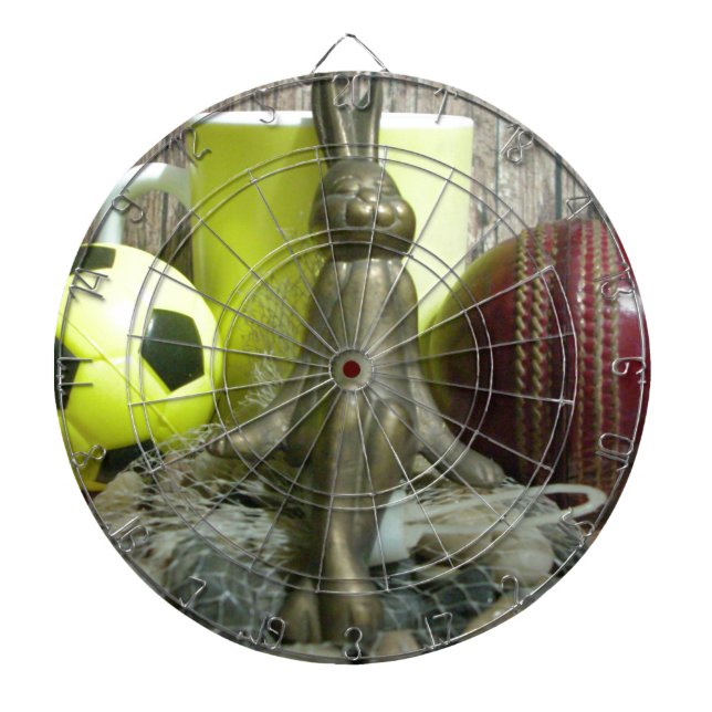 Auf der anderen Seite Pitch & Crease: Fußball-Cric Dartscheibe (vorne)