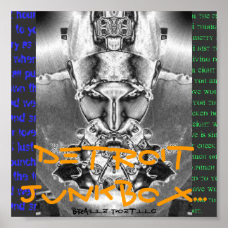 auf der Autobahn 07. Poster