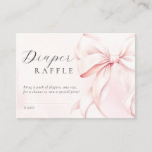 Auf der Cloud Nine Pink Bow Baby Dusche Windeln Ra