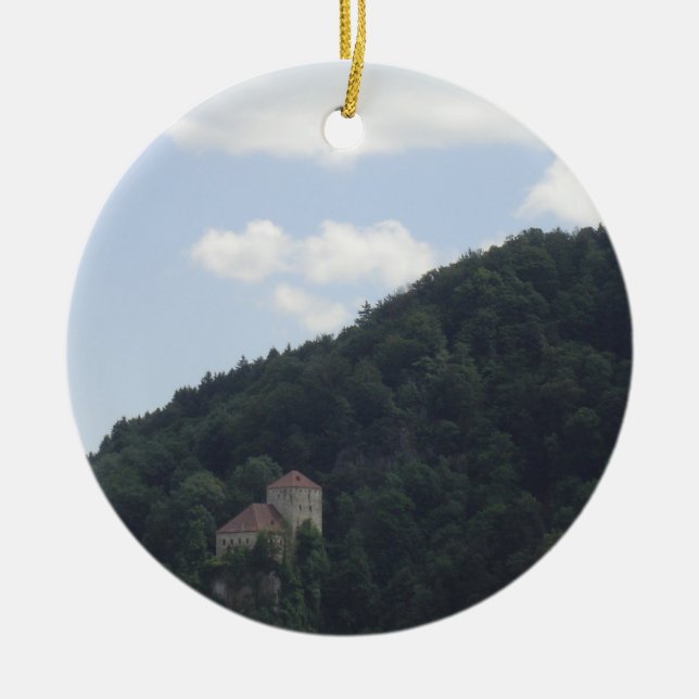 Auf der Donau Keramikornament (Vorne)