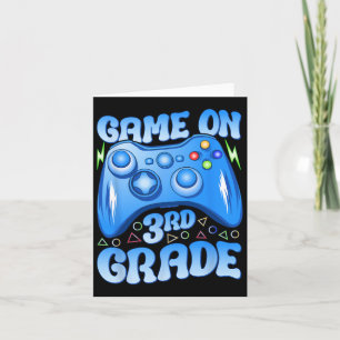 Auf der dritten Stufe zurück zur Schule Videospiel Karte