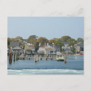 Auf der Fähre Postkarte