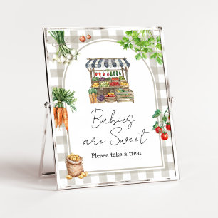 Auf der Farm lokal aufgezogene Babys für den Babys Poster
