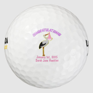 Auf der Geburt Ihres Babys - Golfball-Keepake Golfball