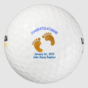 Auf der Geburt Ihres Babys - Golfball-Keepake Golfball