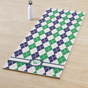 Auf der grünen Raute Yoga Mat Yogamatte