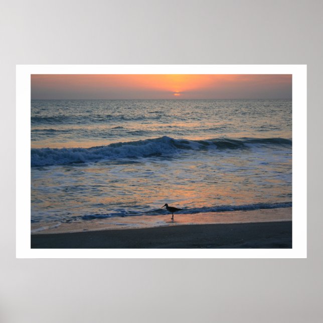 Auf der Kante des Sonnenuntergangs Poster (Vorne)