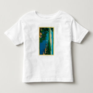Auf der Kante des Welt-Antriebs in San Bernardino Kleinkind T-shirt