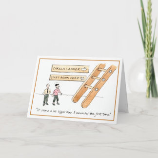 Auf der Karriereleiter Karte