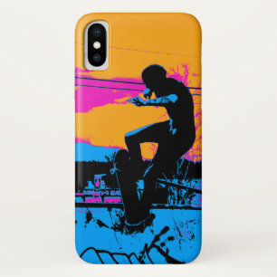 Auf der Kippe - Skateboarder Case-Mate iPhone Hülle