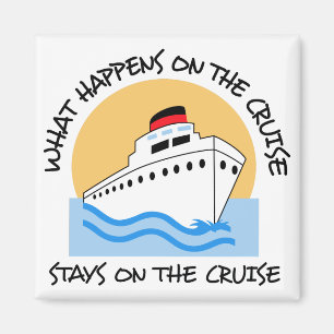 Auf der Kreuzfahrt Magnet