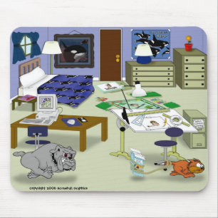 Auf der laufenden Mousepad