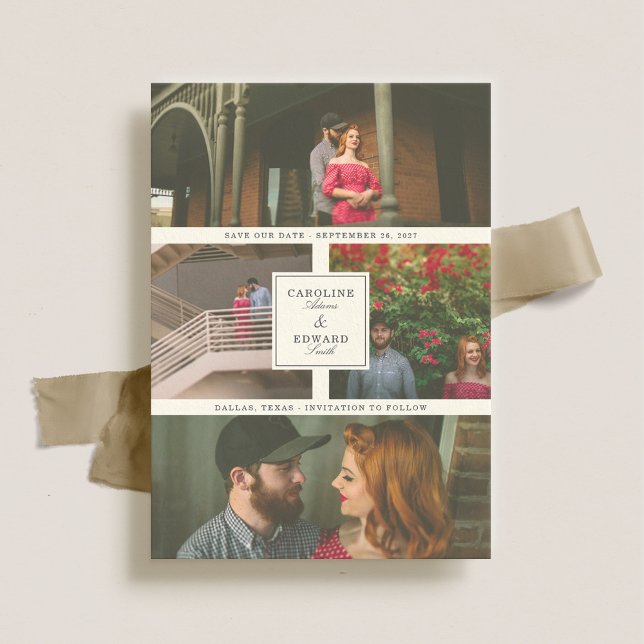 Auf der letzten Hochzeit Foto Save the Date (Von Creator hochgeladen)