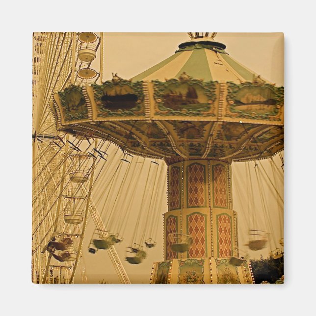 Auf der Messe III Magnet (Vorne)