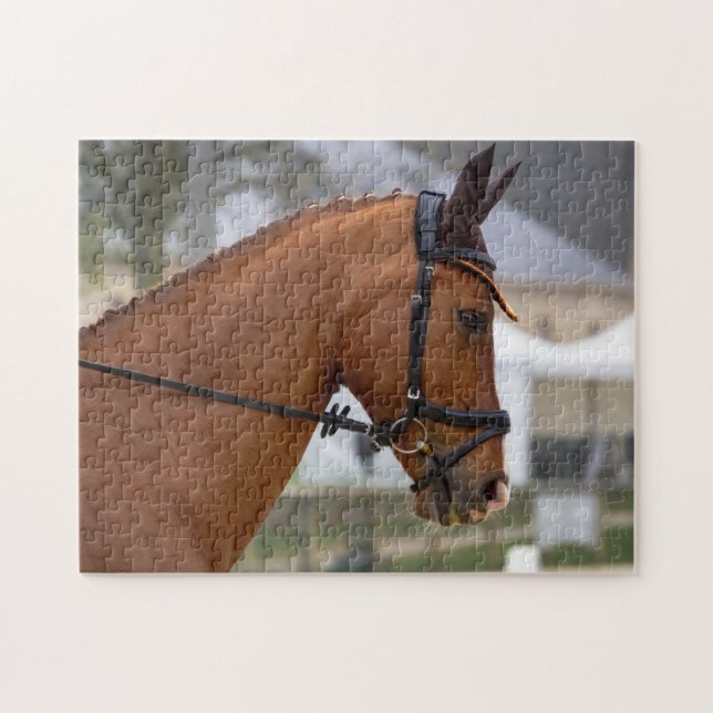 Auf der Pferdeausstellung Puzzle (Horizontal)