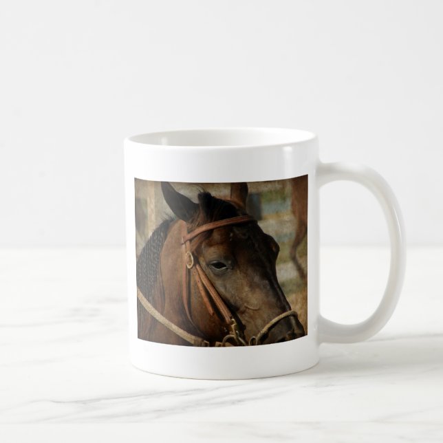 Auf der Pferdeausstellung Tasse (Rechts)